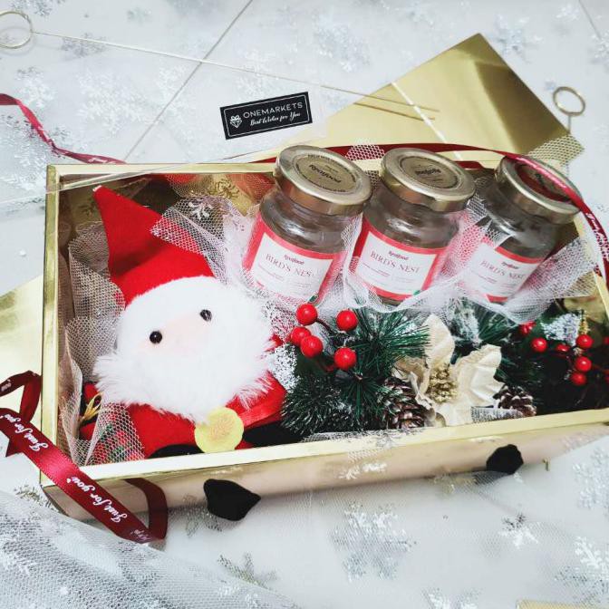 Hampers Realfood Natal - Kado Merry Christmas 3 botol Realfood NTL03