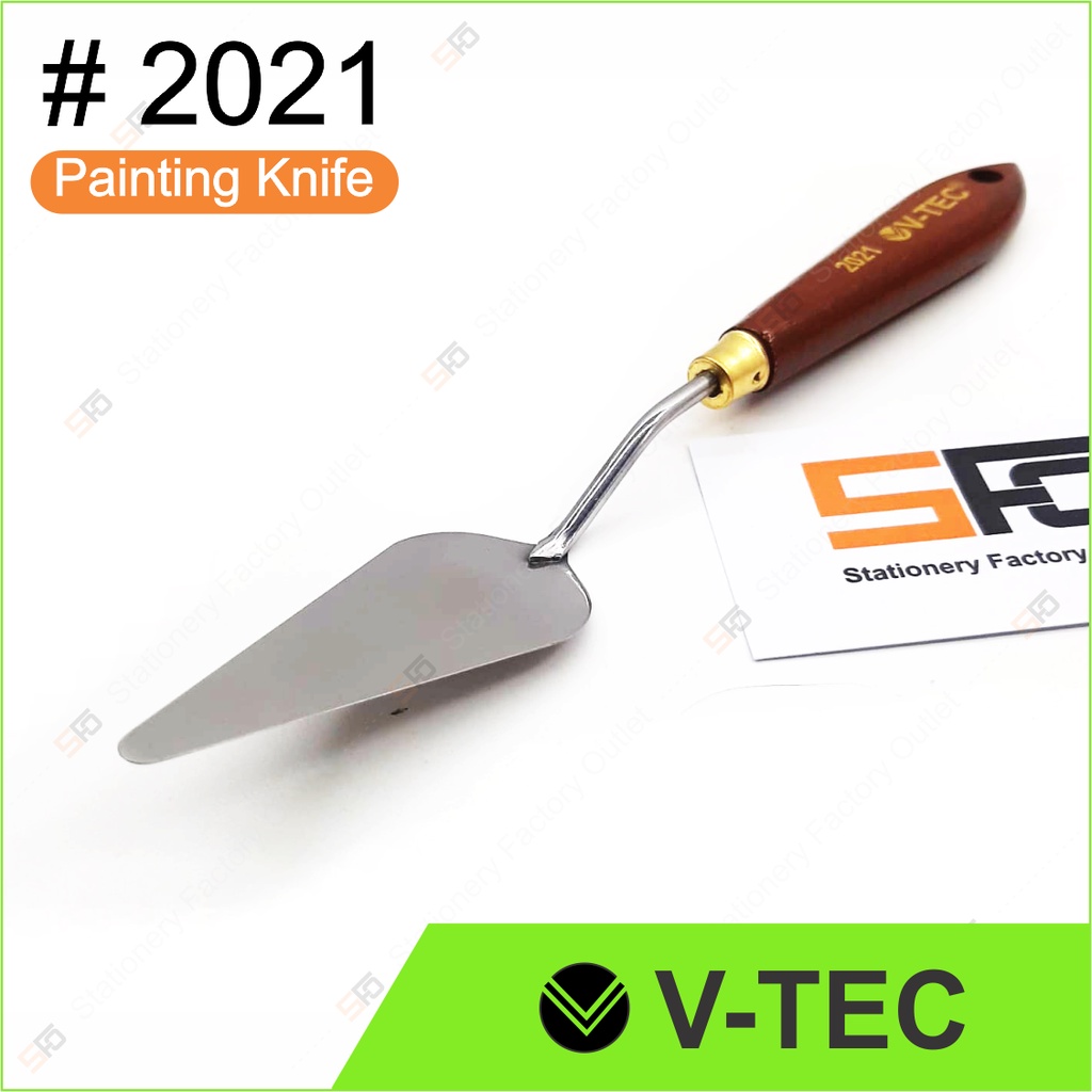 

Painting Knife V-Tec Satuan - Pisau Palet Lukis No. 2021