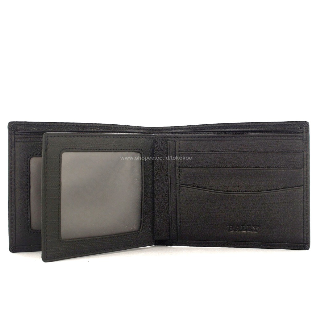 TOKOKOE - Dompet Pria model Tidur bahan Kulit Premium Dompet Lipat - BAL 186-12 Black