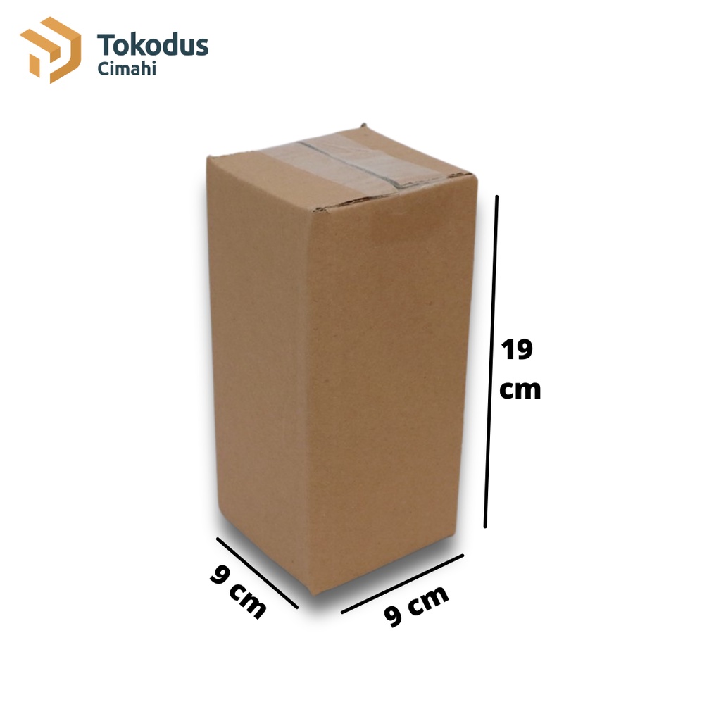 

Kardus Box Packing Tumbler 9 x 9 x 19cm Coklat Polos - Tokodus Cimahi
