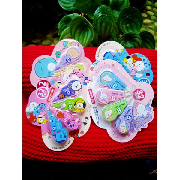 Tip Ex Roll Correction Tape set isi 4 pcs