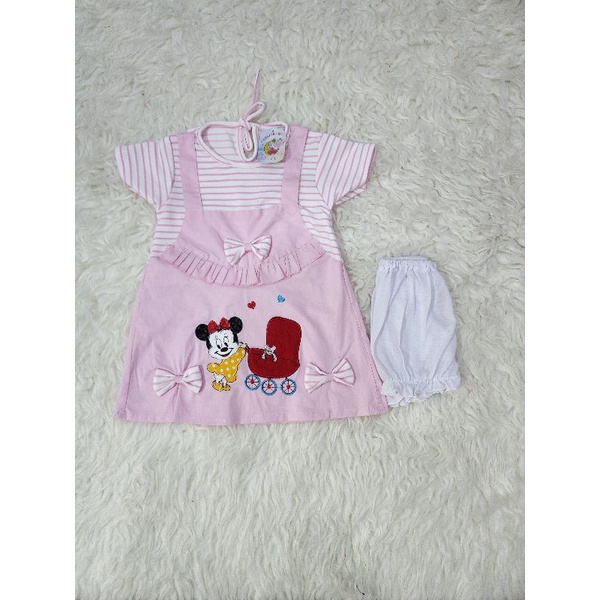 baju bayi perempuan dress minie jsvg7