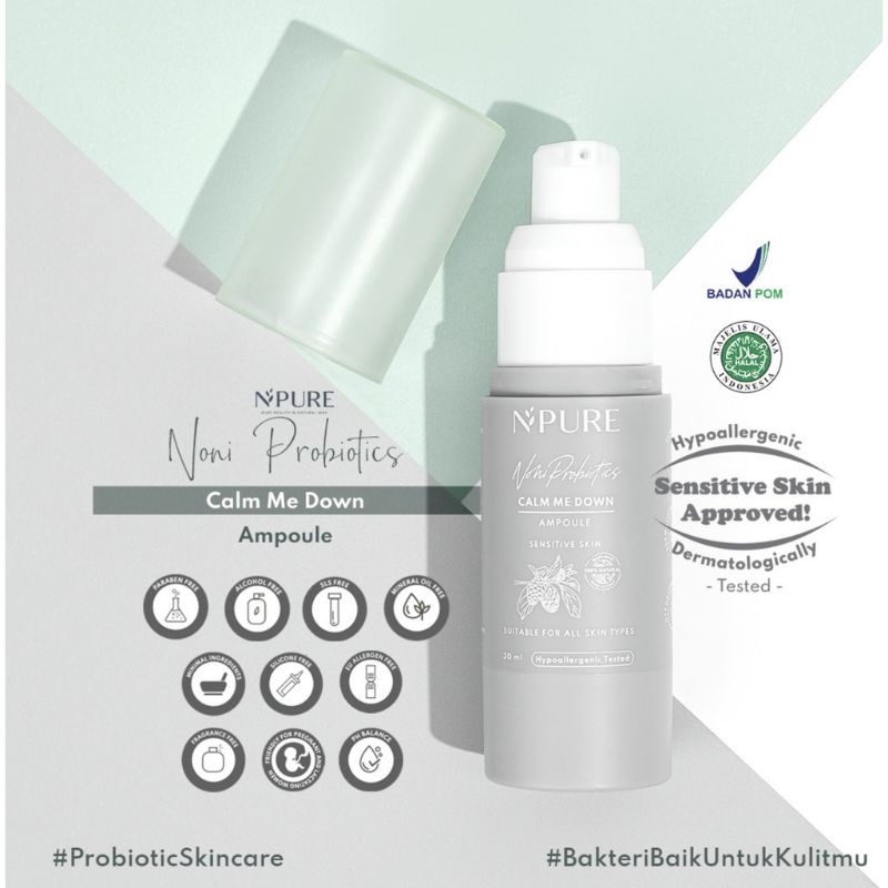 NPURE NONI PROBIOTICS CALM ME DOWN AMPOULE