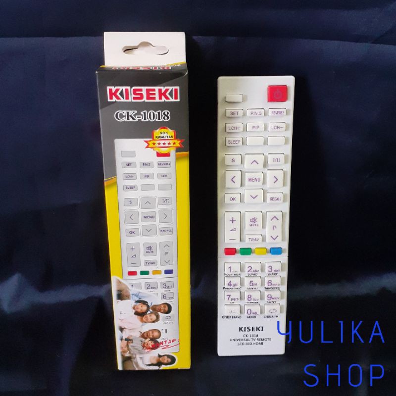 REMOTE TV KISEKI CK-1018 BISA UNTUK SEMUA TV