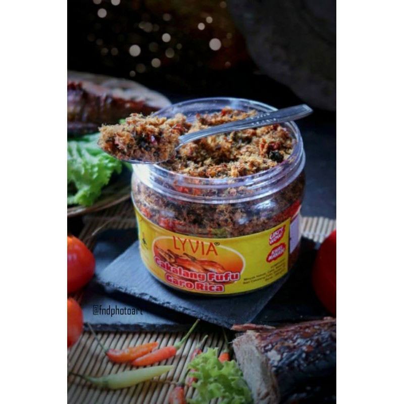 Lyvia Cakalang Fufu Caro Rica 250gr