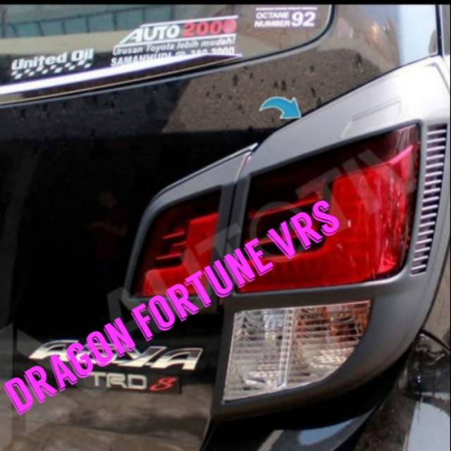 GARNISH BELAKANG AGYA 2017-2019 FULL BLACK DOFF.