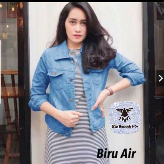 JAKET JEANS WANITA ZARA
