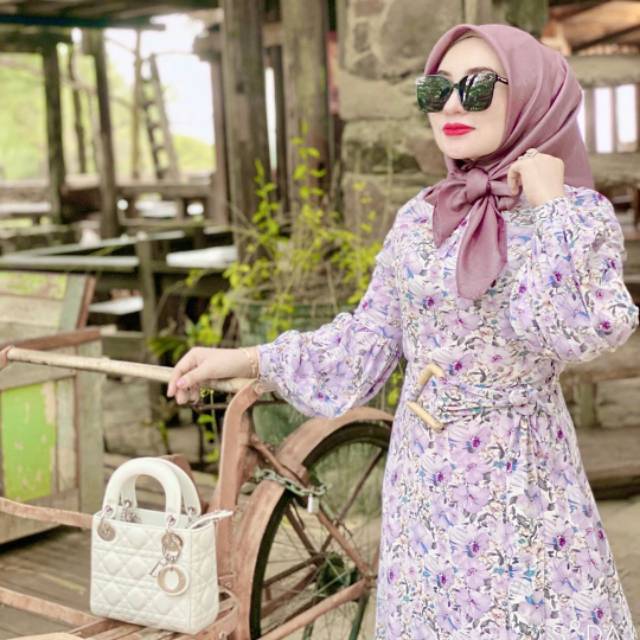 Dress tangan balon ori shellasaukia