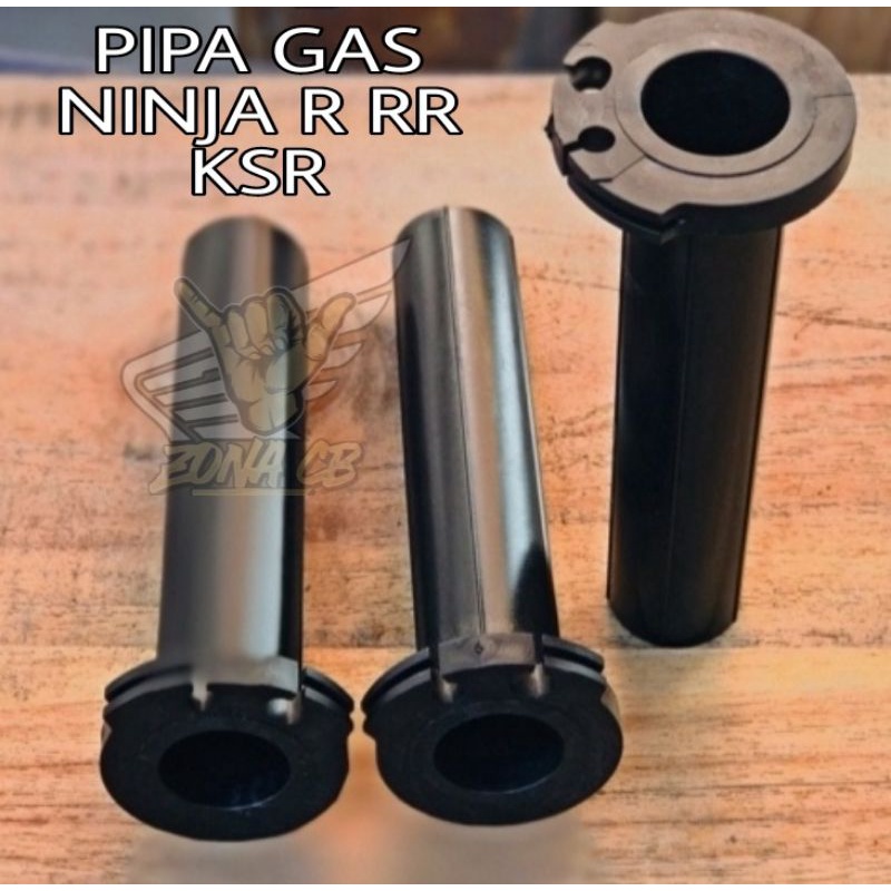pipa slongsong gas kawasaki ninja r rr ksr / pipa handgrib gas spontan