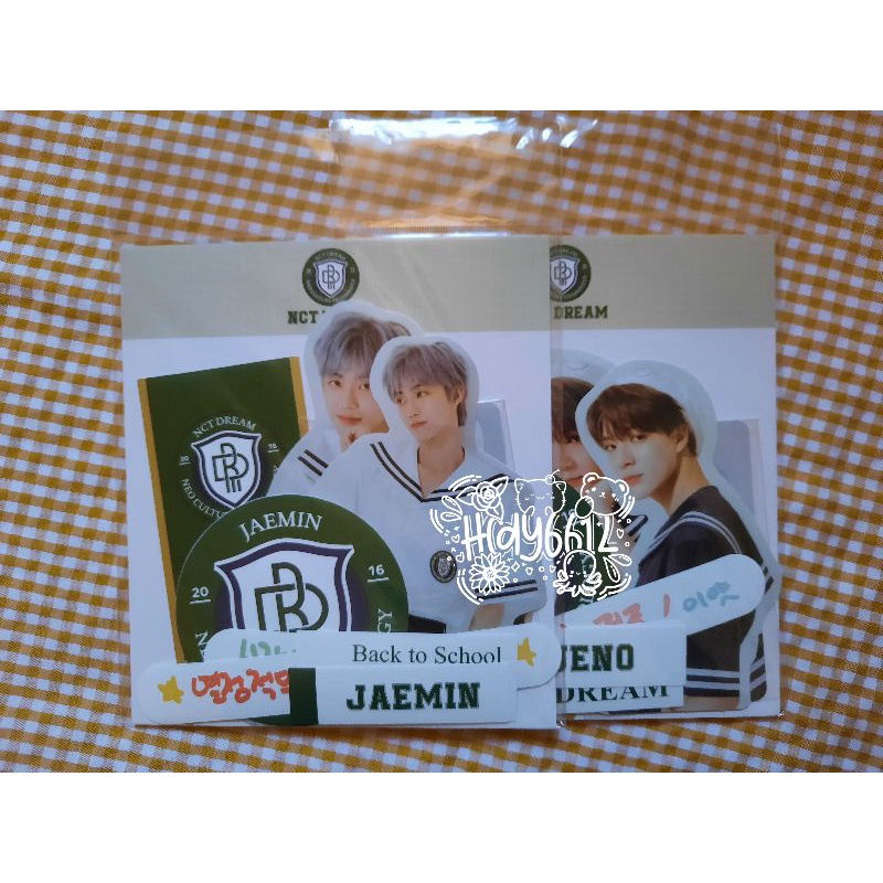 [READY] NCT DREAM LUGGAGE STICKER Back to School (Jeno)