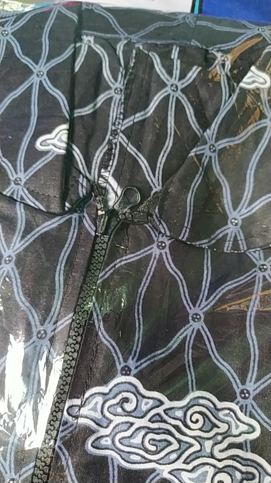 Cardigan Outer Batik Long Cardy Sogan Batik Genes Printing Dolby Dobby Doby Dolbi