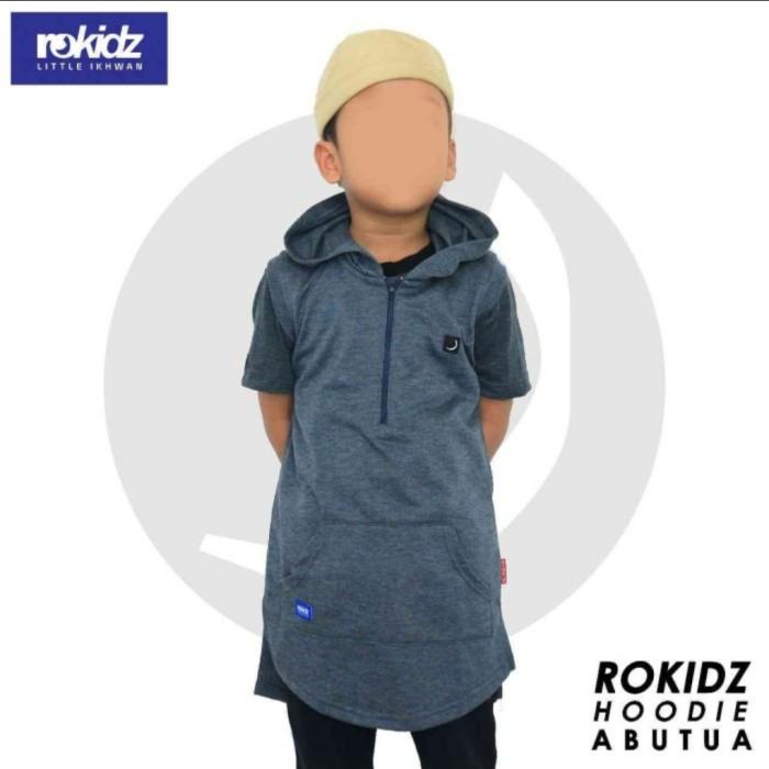 ROMPI SHOLAT HOODIE JUNIOR - PAKAIAN BAJU GAMIS JUBAH ANAK LAKI-LAKI