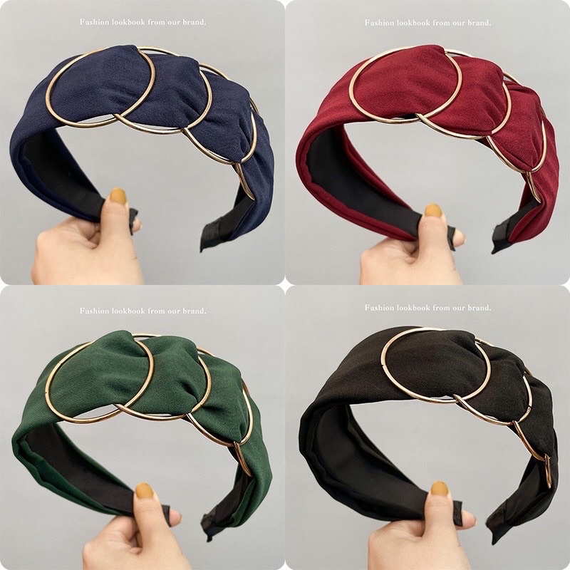 bando-124Headband  Cross Hairband Knot Hair Band Hoop Hair Accessories