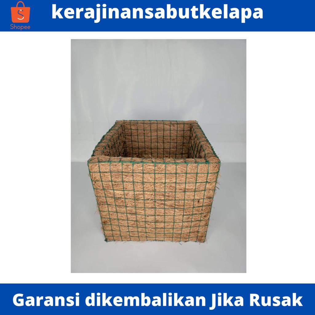 POT SABUT KELAPA POT JUMBO UKURAN 20 CM POT SABUT KELAPA MURAH