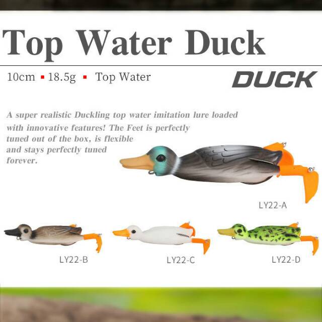 UMPAN PANCING TOP WATER TSURINOYA LY-22