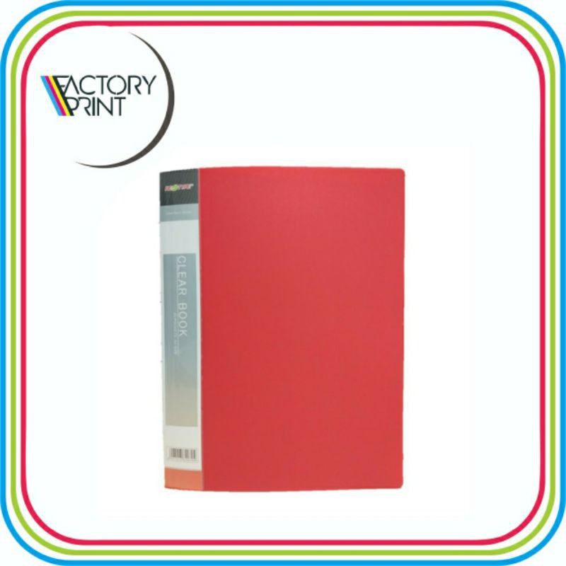 

RETYPE CLEAR BOOK CB40A RED