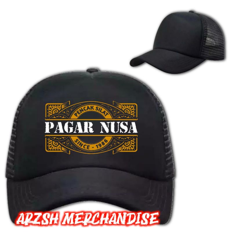 Topi Pagar Nusa - Topi Trucker Pencak Silat Pagar Nusa NU