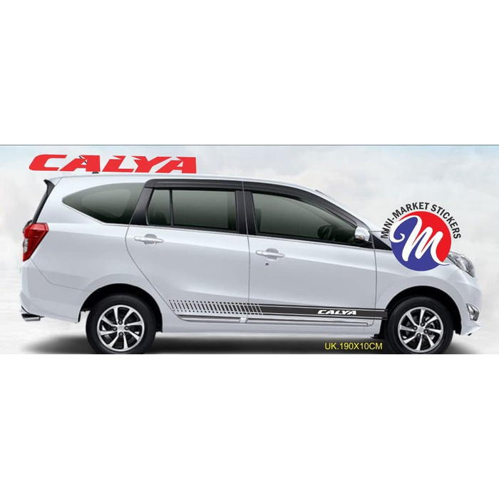 discont termurah stiker calya sticker mobil calya list body Keren