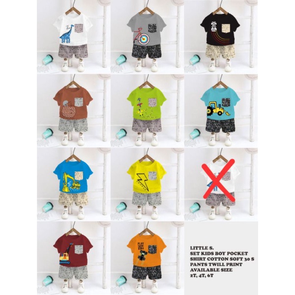 SETELAN ANAK MURAH / SETELAN ANAK COWOK MURAH / SETELAN ANAK LAKI MURAH / BAJU ANAK MURAH / SETELAN BERMAIN ANAK