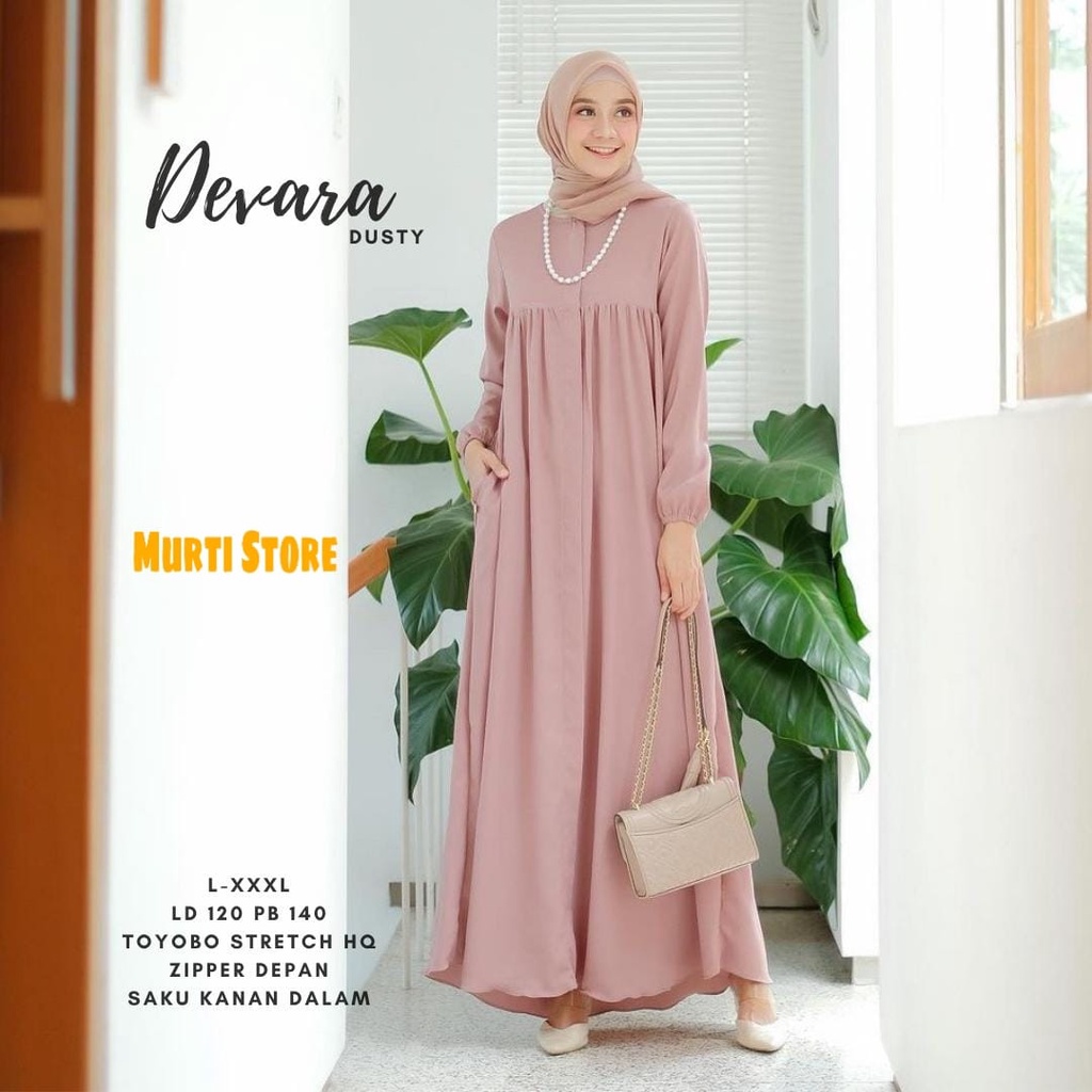 Gamis Polos Wanita Jumbo Terbaru Ld 120 Fit To XXL Bhan Toyobo Stretch HQ Halus Busui Friendly Kekin