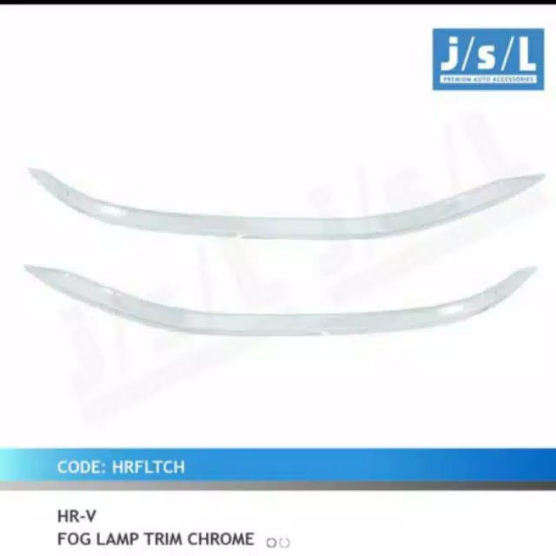 List lampu foglamp Honda HRV chrome / fog lamp cover trim chrome jsl