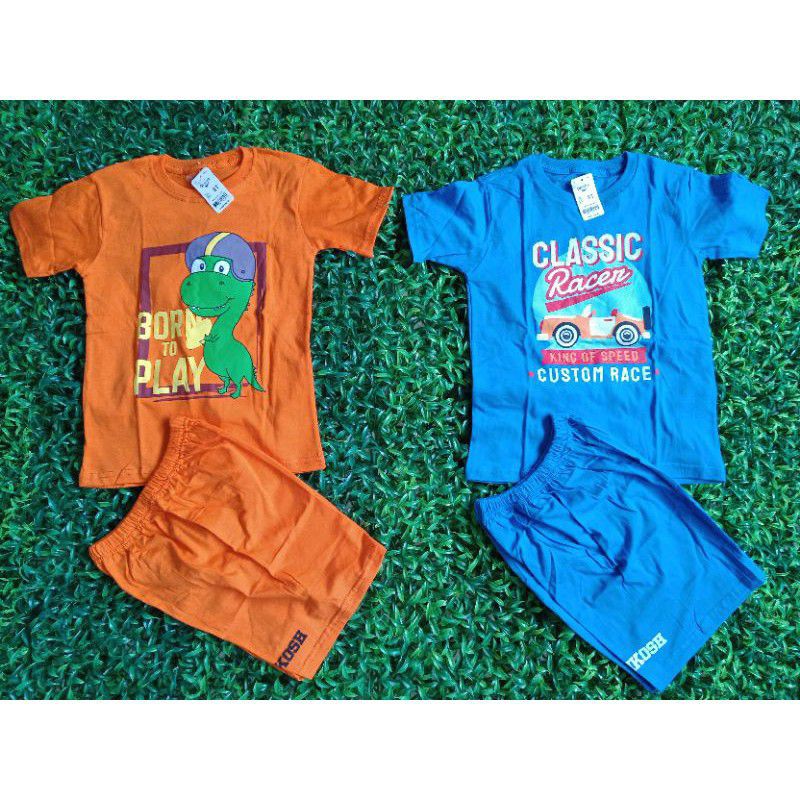 setelan kaos anak premium