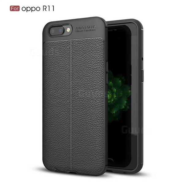 Case Softcase Leather Autofocus Oppo R11