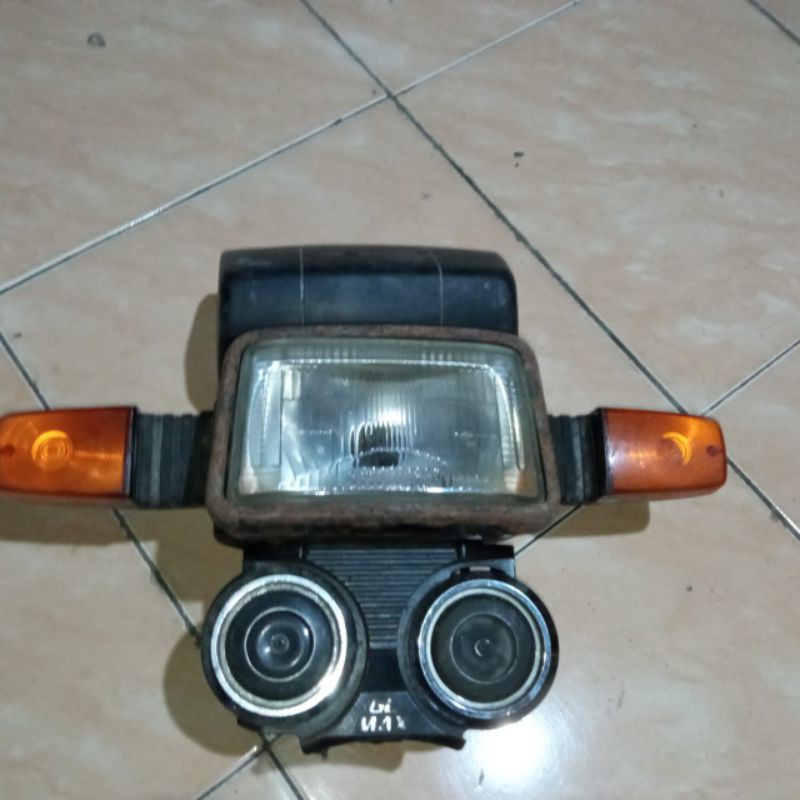 LAMPU SET KLAKSON DASI GL MAX ORI HEADLAMP GLMAX ORIGINAL