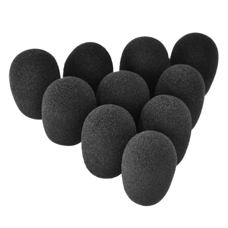 Btsg 10PCS Filter Pop Mic Pengganti Untuk Headset Tetra Streaming