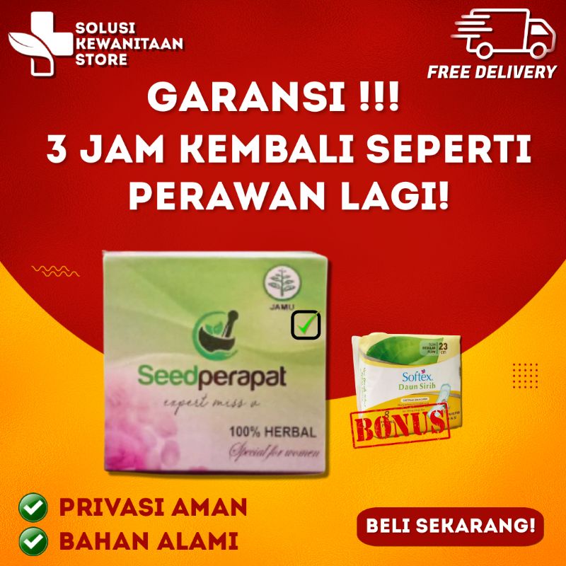 SEED PERAPAT Miss V | ampuh merapatkan Miss V | jamu miss v | pil virgin | jamu keputihan | rapet wa