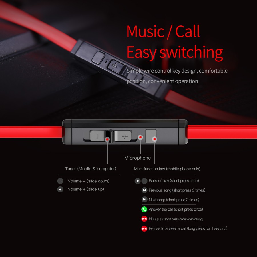 Headset Gaming Plextone XMOWi RX1 Dual Microphone Detachable HD Mic Earphone Gaming