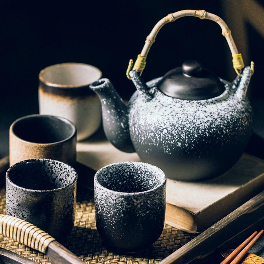 NICKOLAS1 Cangkir Teh Gaya Jepang Masakan China Upacara Teh Gerabah Handmade Mug