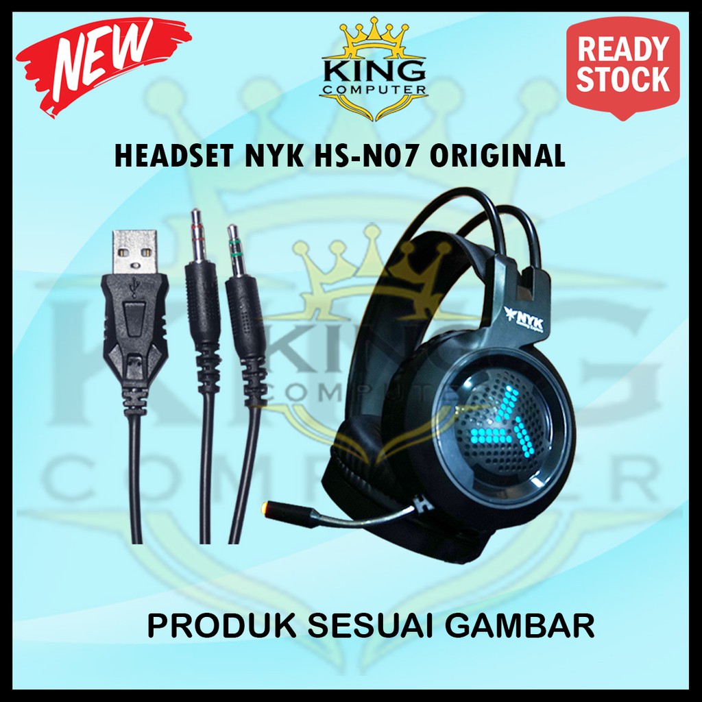 HEADSET HEADPHONE NYK NEMESIS HS-N07