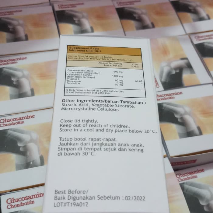 DISKON -  GLUCOSAMINE CHONDROITIN MAXVITA ISI 60