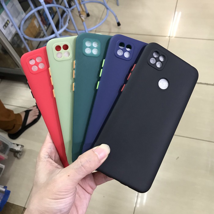 REDMI 9C PREMIUM SOFT JELLY COLOR CASE WITH CAMERA PROTECTOR