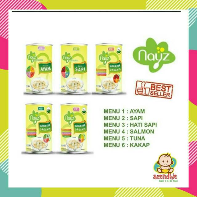 NAYZ BUBUR BAYI 150gr
