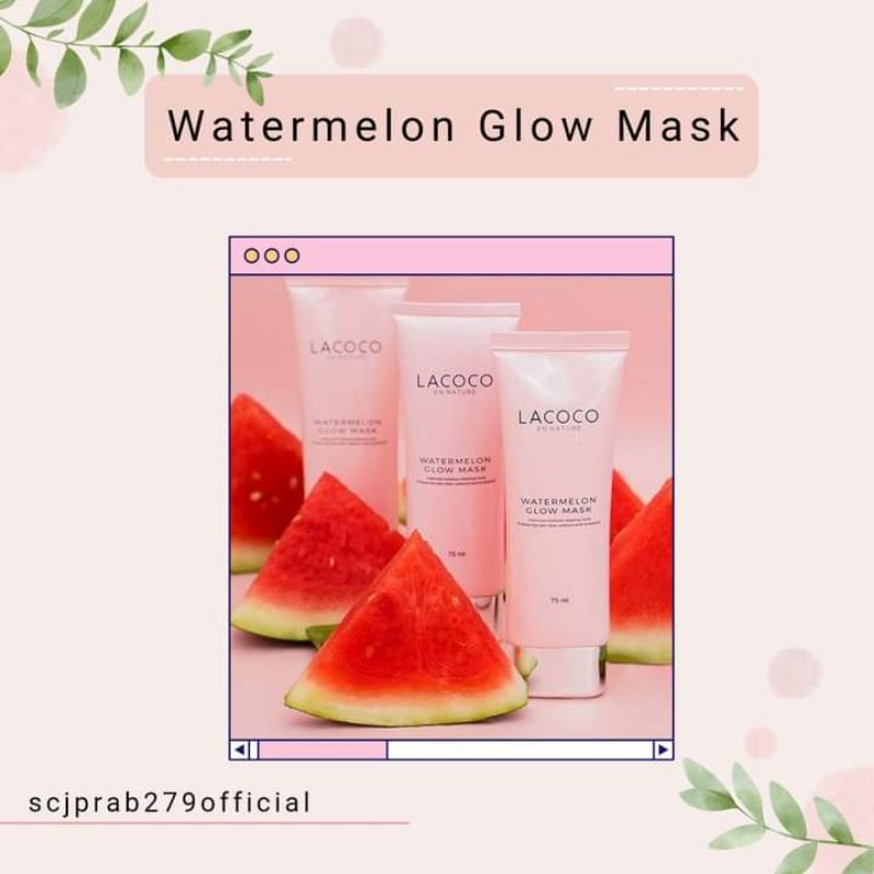 

LACOCOWATERMELONGLOWMASK/PRODUKNASAORY/WATERMELON