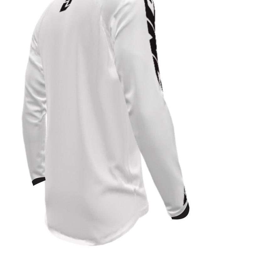 ✤ Jersey Sepeda Gowes dan Trail ONE Putih ❁