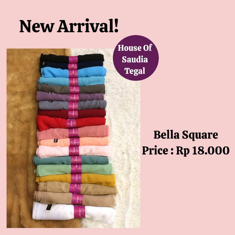bella square/bella square hijab/ansania bella square