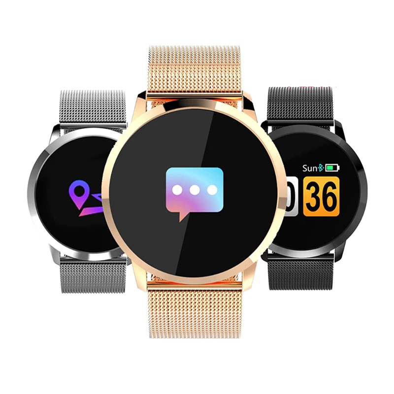 [PO] Newwear Q8 Smart Watch OLED Color Screen Smart Electronics Smartwatch Fashion Fitness Tracker
