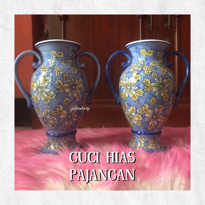 GUCI KERAMIK HIAS PAJANGAN