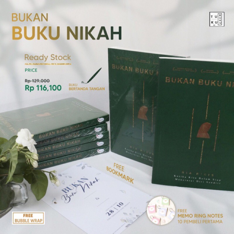 Novel Bukan Buku Nikah Ria Ricis Shopee Indonesia