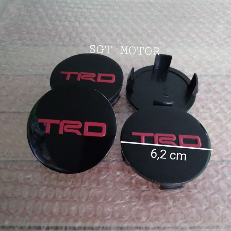 tutup velg dop roda TRD INNOVA diameter 6,2 cm