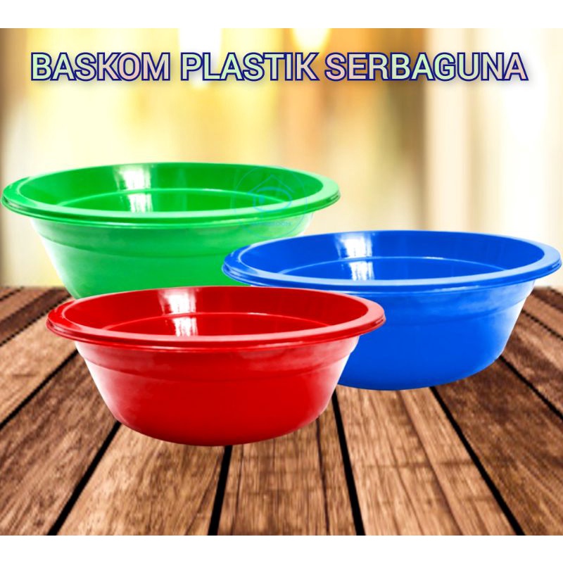 Baskom Plastik Murah Tempat Cuci Sayur Buah Daging Wadah Serba Guna