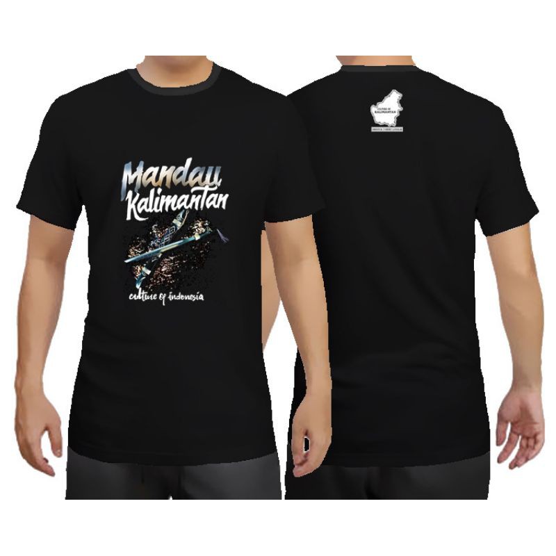 Kaos Langkar baju distro kalimantan baju dayak khas kalimantan