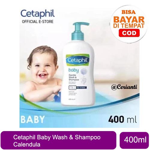 Cetaphil Baby Daily Lotion with Organic Calendula 400 ML