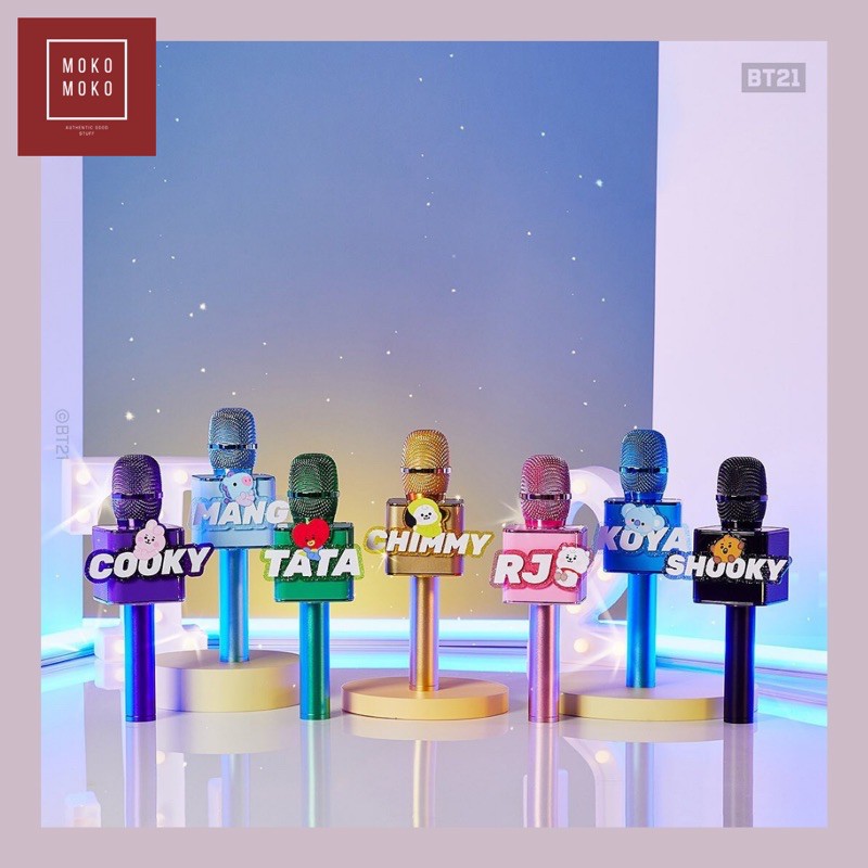 Official BT21 Baby Bluetooth Microphone Original LINE Friends