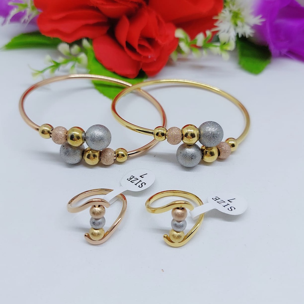 Gelang&amp;cincin wanita Perhiasan Titanium Jewelry