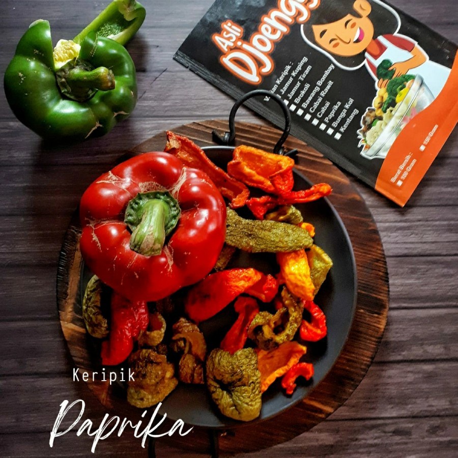 

KRIPIK PAPRIKA (Berat Bersih 200 Gram Berat Volume 400 Gram)