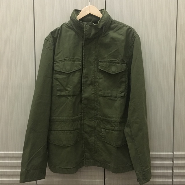 Jaket M65 / Jaket Parka Old Navy Warna Green Army